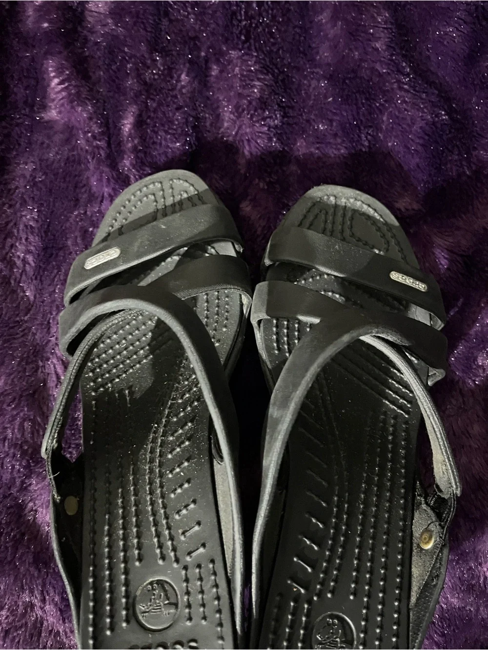 CROCS comfortable wedge